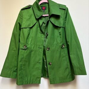 Gallery Green Trench Coat for Women